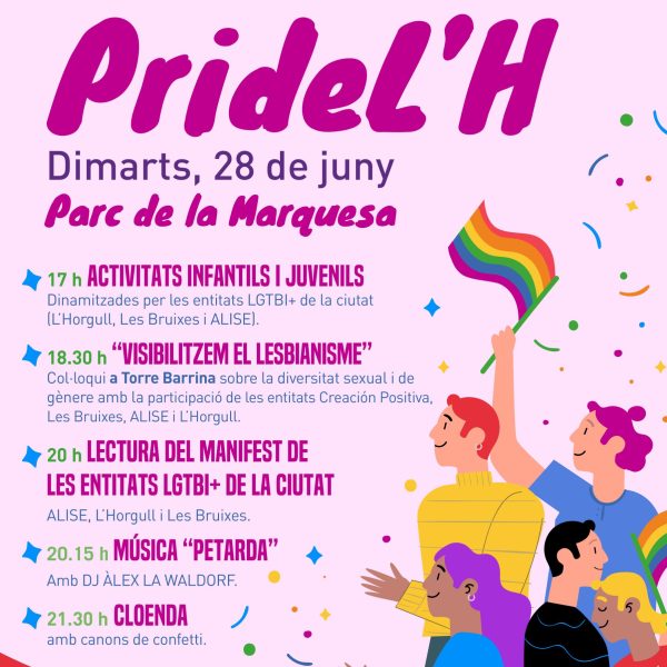 Dia Internacional de l'Orgull LGTBI+ a L'Hospitalet
