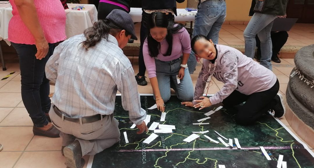 Taller de Gestoras en la frontera sur de México con Guatemala