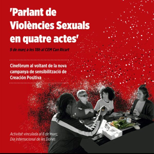 Cinefòrum 'Parlant de Violències Sexuals en quatre actes' al CEM Can Ricart