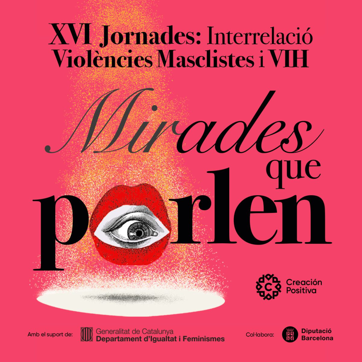 XVI Jornades Interrelació Violències Masclistes i VIH: 'Mirades que parlen' - dijous 11 de maig