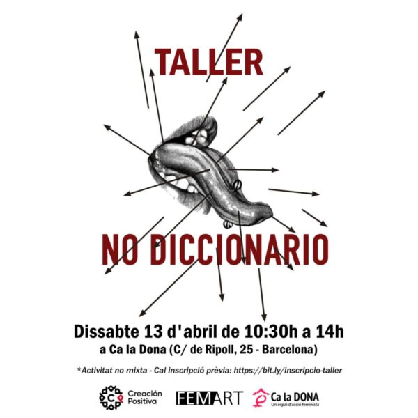 Taller 'No Diccionario' - Expo Lesbofòbia